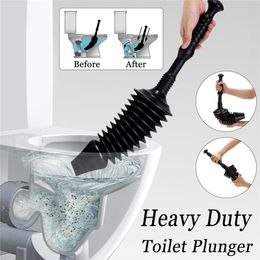 Toilet Plunger Pipe Dredge Powerful Drain Pump Plunger Sink Pipe Clog Remover Toilets Bathroom Kitchen Cleaner Kit