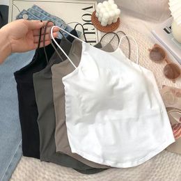 Suspender Tube Top Underwear All-in-one Beautiful Back Vest with Breast Pads Sexy Outer Wear Trendy Top Camisoles for Women