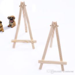 Mini Display Miniature Easel Wedding Table Number Place Name Card Stand 16 9cm 24pcs Wedding Party Favor Decoration 252D