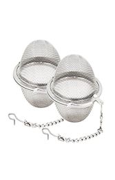 Stainless Steel Mesh Tea Balls 5cm Tea Infuser Strainers Philtres Interval Diffuser For Tea Kitchen Dining Bar Tools WX93783826517