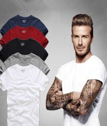 Top Quality Men039s Short Sleeve 100 Cotton Tshirt Men 2018 Summer Brand Shirts Solid Colour Casual Male Tops Tees9987829