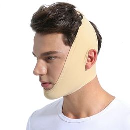 Double Chin Face Mask Thin Slimming Bandage Skin Care Belt Shape Lift Reduce Thining Slimmer for Men Women 240528