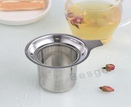 Stainless Steel Mesh Tea Infuser Tools Household Reusable Coffee Strainers Metal Spices Loose Filter Strainer Herbal Spice Filters6980877