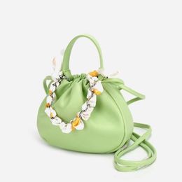Fashion versatile evening bags Niche design chain single woman evening handbag cloud folding soft shoulder bag 201W