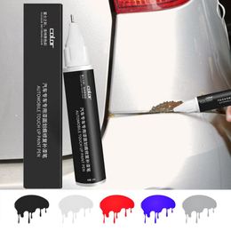 12ml Car Paint Scratch Repair Pen For Tesla Model 3 XYS Paint Cleaner Painting Marker Pen Brush For Tyre Tread Care Spray Paint