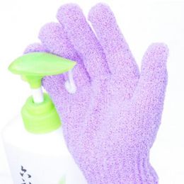 Wholesale-Bathwater Scrubbing Gloves Bath Gloves Shower Exfoliating Bath Glove Scrubber Skid resistance Body Massage Sponge Gloves 238u