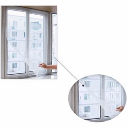 For Kitchen Window Self-adhesive Indoor Insect Fly Screen Curtain Mesh Bug Mosquito Netting Door Window Anti Mosquito Net DIY