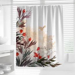 Shower Curtains Funny Bathroom Curtain With Hooks Decor Waterproof 3d Bath Creative Personality