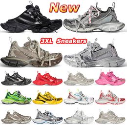 Designer Men Women 3XL Sneaker Running Shoes Polyurethane And Mesh Trainers Big Size us6-13 All White Yellow Red Back and tongue pull-on tab extra laces