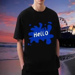 High Quality Mens T Shirts Cotton Breathable Casual Daily Wear Men Tops Tees Custom Print Oversized New Arrival Tshirts