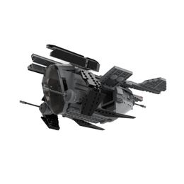 MOC LAAT/Le Imperial Gunship DIY Armed Helicopter Building Blocks Model Technical Bricks Assembly Toys Children Holiday Gifts