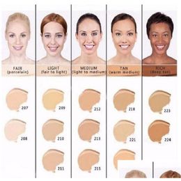 Concealer Ol Foundation Make Up Er 14 Colours Primer With Box Base Professional Face Makeup Contour Palette In Drop Delivery Dh0Fn
