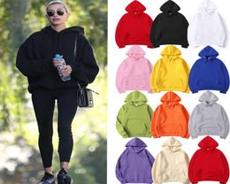Women Hood Warm Sweatshirts Winter Spring Cap Big Large Plus Sizes Ladies Turtleneck Pullovers Hooded Shirts T Shirt3829853