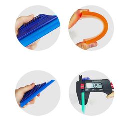 Car Film Squeegee Tool auto Glass Cleaning Scraper Double Water Silicone Scraper Multifunctional Car Window Cleaning Wiper