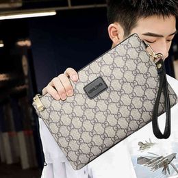 The same soft leather simple handbag social spirit guy's portable wallet for men and women Purses XLN5 291p