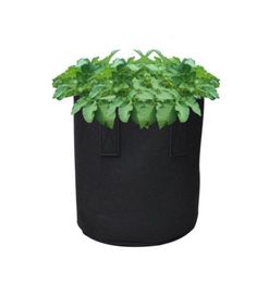Fabric Plant Growing Bag for Vegetables Tree Planting Bag Durable Green Nursery Seedling Bag Nutrition Grow Flower Pot Thickened3250927