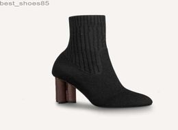 Shoes Boots High heel sock boots And Genuine Leather Outdoors fashion Womens boot by 043475693