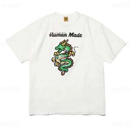 human make shirt designer t shirt Fun Print Bamboo Cotton Short Sleeve T-Shirt for Men Women high quality clothing human make brand man and weman t shirt 725