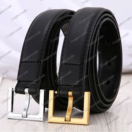 Fashion Women Belt New Design leather Belt female strap Big needle Buckle Black white orange Colour 3 0cm width with Box 232w