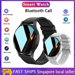 Smart Watch Men And Women 1.44 Inch Screen Bluetooth Call Health Monitoring Sport Fitness Tracker Weather Display Fashion watch