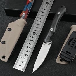 KESIWO Yinghuo EDC CPM MagnaCut Blade Fixed Knife Carbon Fibre G10 Handle Utility Camping Fishing Survival Pocket Outdoor Hunting Kitchen Knives Tool