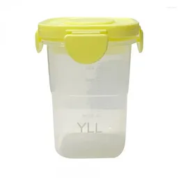Storage Bottles Food Fruit Fresh-Keeping Organizer With Ice Box Portable Sealed Silicone Detachable Refrigerator Container