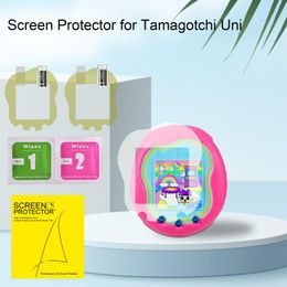Transparent TPU Anti-Scratch Game Console Film for LCD Screen, For Tamagotchi Uni Screen Protector Film, Upgrade Spare Part