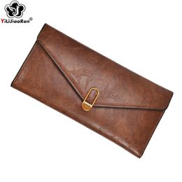 HBP Fashion Designer Wallets and Purses Brand Leather Purse Long Simple Wallet Business Card Holder Purse Money Bag Coin Pocket 2019 342r