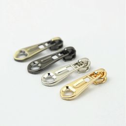 10Pcs Metal 5# Zipper Sliders for Jackets Clothes Coat Head Pullers Zip Repair Kit DIY Bag Sewing Accessories 4 Colours