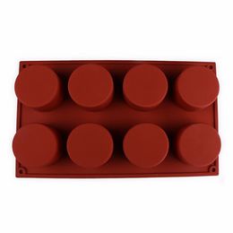 Cake Mold Soap Mold Round Flexible Silicone Cookie Cake Pastry Baking Round Jelly Pudding Mould Candy Chocolate Mould