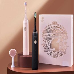 Toothbrush SOOCAS X3U Sonic Electric Toothbrush Smart Tooth Brush Ultrasonic Automatic Toothbrush USB Fast Rechargeable Adult Waterproof Q240528
