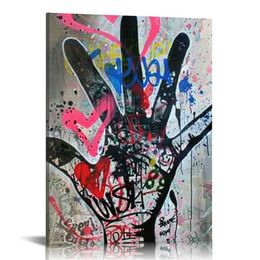 Graffiti Art Banksy Prints - Banksy Wall Poster Banksy Poster Street Painting Street Art Banksy Pop Art Poster Graffiti Wall Decor