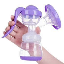 Breastpumps Breast Pump Baby Nipple Manual Suction Milk Pump Feeding Breasts Pumps Milk Bottle Sucking Postpartum Supplies Accessories Q240528