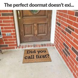 Carpets Did You Call First Doormat | Home Gift Housewarming Wedding Welcome Door Mat Custom Floor Rug For Bedroom