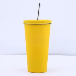 Mugs Straw Cup Convenient Easy To Clean Portable Large Capacity Coffee Travel Mug Accessories