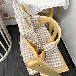 Baby Dining High Chair Pad Infant Dining Chair Mat Cover Toddler Soft Comfortable Cute Pattern for Most High Chair Seat Cushion