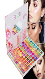99 Colours Eyeshadow Palette Holographic Fluorescent Shiny Matte Glitter Pigment Eye Shadow Pallete Eyes Makeup1608762