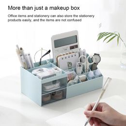 Storage Boxes Makeup Organiser With Drawers Display CompartmentCosmetic Dressing Table