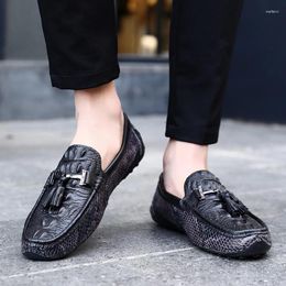Casual Shoes Handmade Men's Loafers Genuine Leather Slip On Driving For Men Comfortable Walking Sneakers Mocassins Hombre