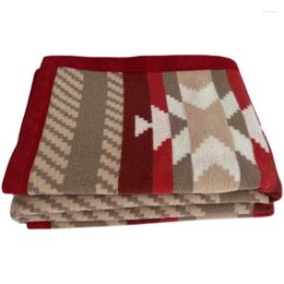 Blankets Thickened Winter Jacquard Blanket Pure Wool Sofa Bedspread On The Bed Warm