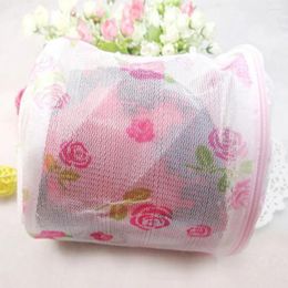 Laundry Bags Mesh Bag Underwear Bras Organiser Protective Net Pattern Random