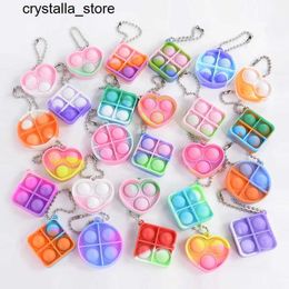 Plush Keychains 1020 mini trendy keychains childrens sensors Fidget toys loose classroom prizes birthday parties discounts guests wedding giftsS2452804 s2