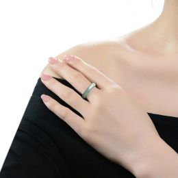 Natural Jade A-Class Ring for Men Women Couple Hand Jewellery for Daily Wear Classic Style Give Mom A Luxury Fine Gift
