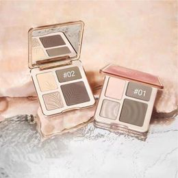 NEW 3D Highlighter Contour Bronzer Palette Natural Colour Highlights Contouring Palettes Waterproof Long-Lasting Nude Makeup