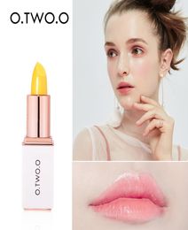 OTWOO Temperature Change Color Lip Balm Pink Hygienic Moisturizing Nutritious Jelly Lipstick Anti Aging Makeup Lips Care lipglos7328466