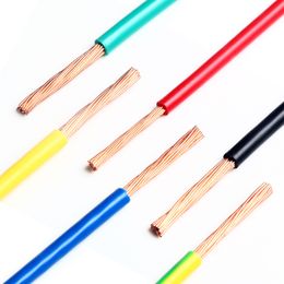 20Awg Flexible Electric Copper Cable 5/10/20/50/100m Electrico Retardant Cord Soft Electrical Pure Cu Stranded Single Core Wire