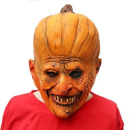 Other Event & Party Supplies Halloween Easter Pumpkin Cosplay Latex Mask Scary Carnival Dress Up Headgear Props 238n