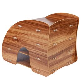 Creative A4 Desktop File Holder Document Storage Box Decorative Office Desk Organiser Wood Office Desk Sets