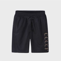 Designer Men's Plus Size Shorts Summer casual pants Sport fashion printed cotton black and white short loose Large Asian size M-6XL 347 286s