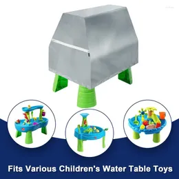 Table Cloth Kids Activity Cover Outdoor Sand Waterproof Water Toy Puzzle Protective Dustproof For Summer